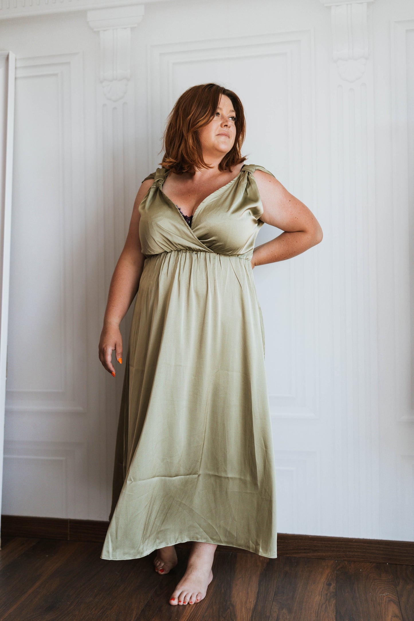 Robe Alya vert