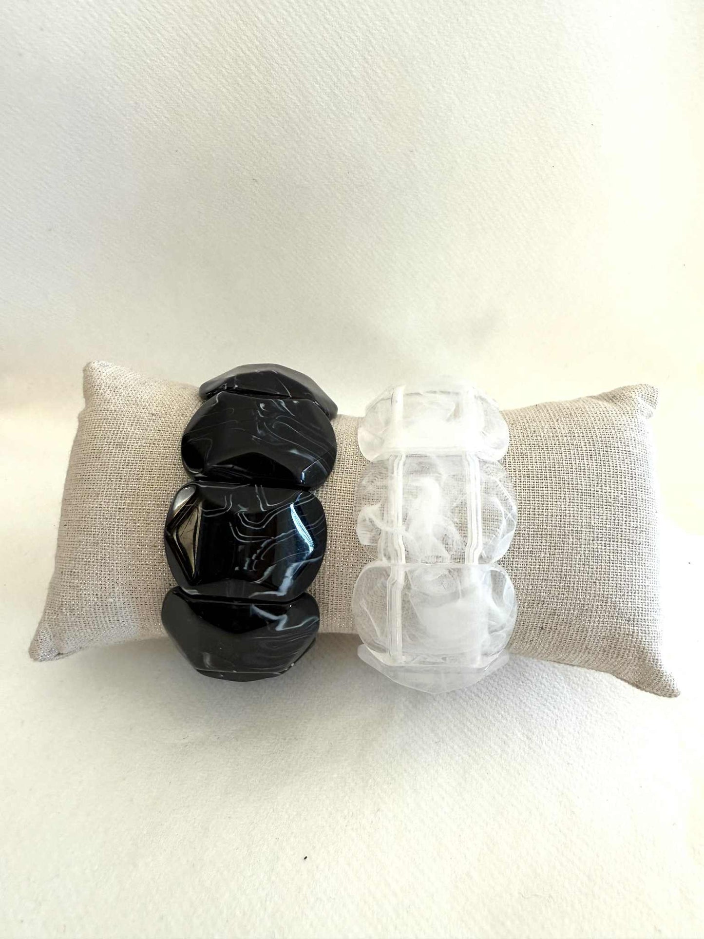 Bracelet blanc Noémie