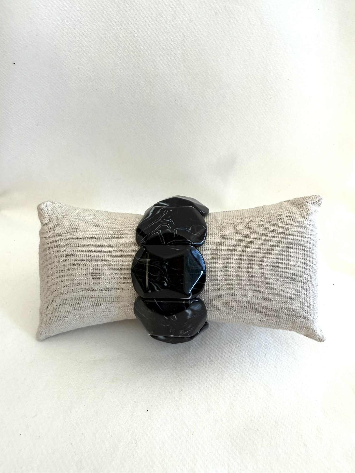 Bracelet noir Noémie