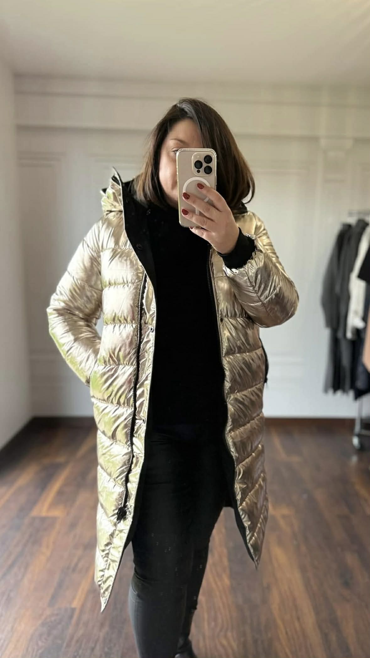 Manteau réversible Ava