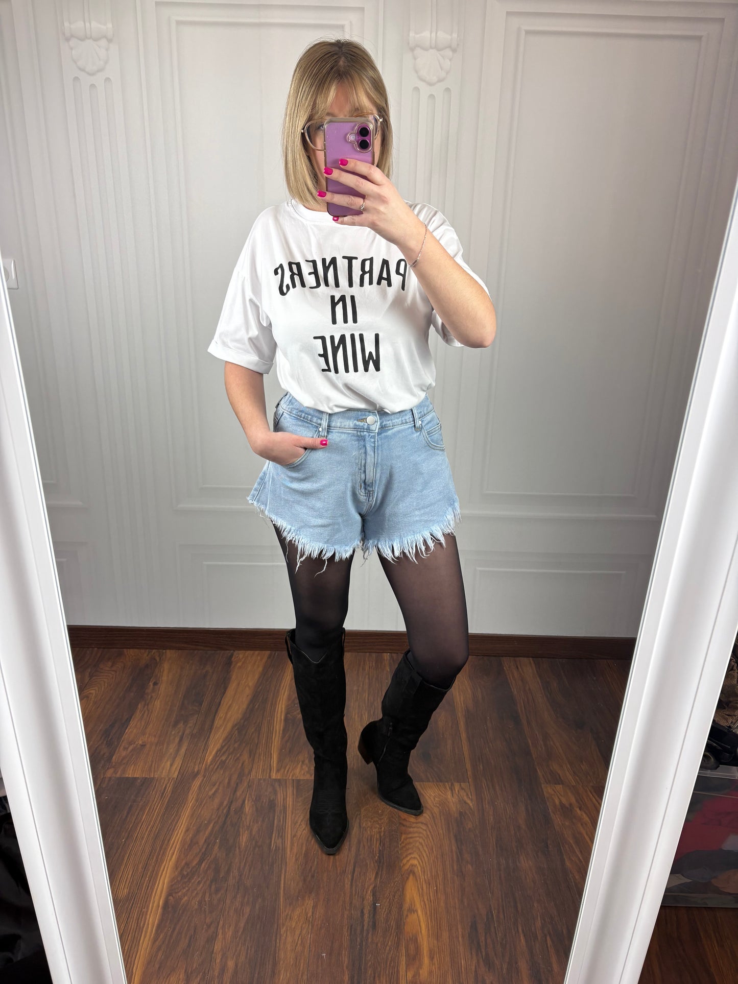 T-shirt Partners in wine