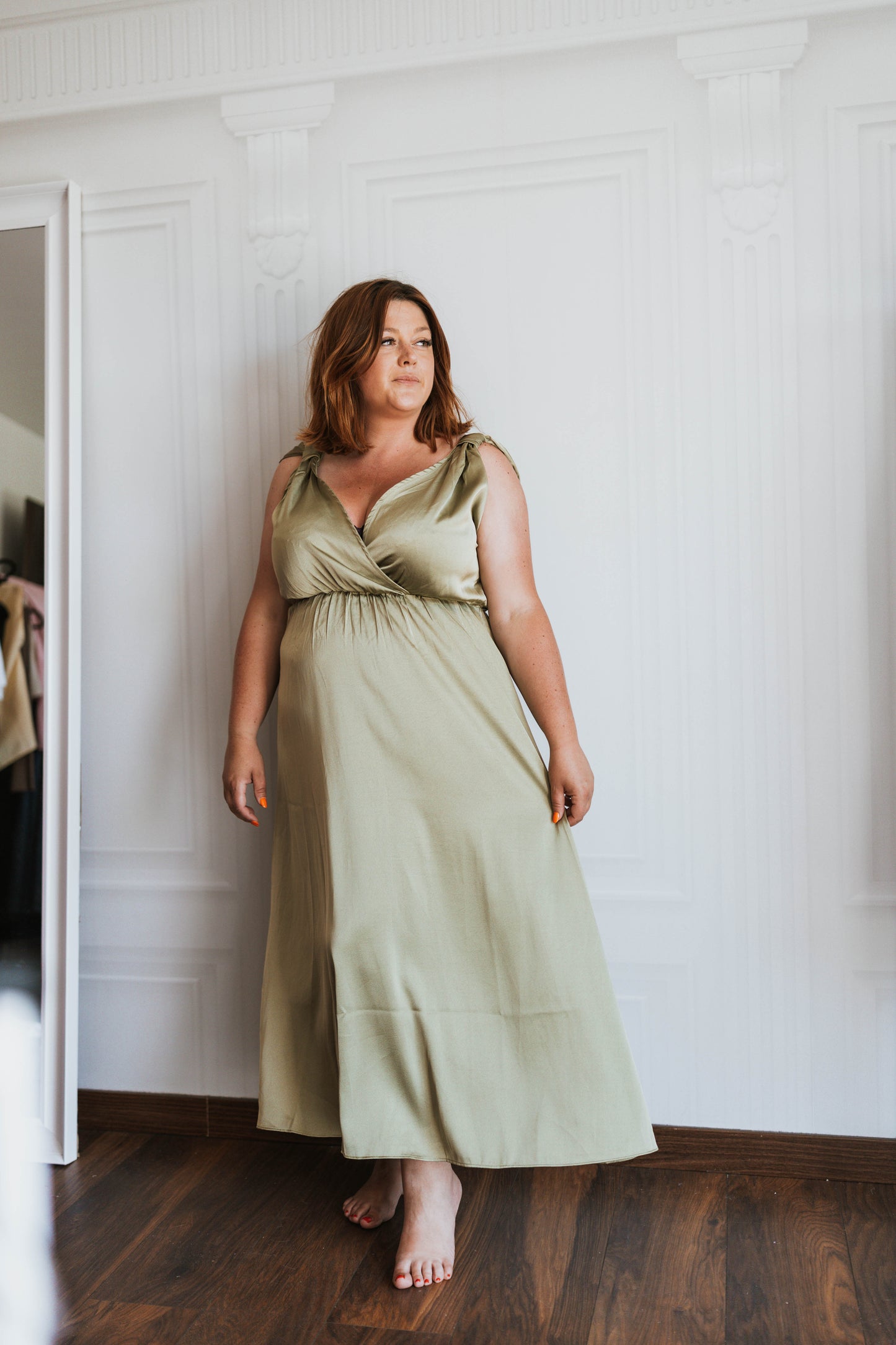 Robe Alya vert