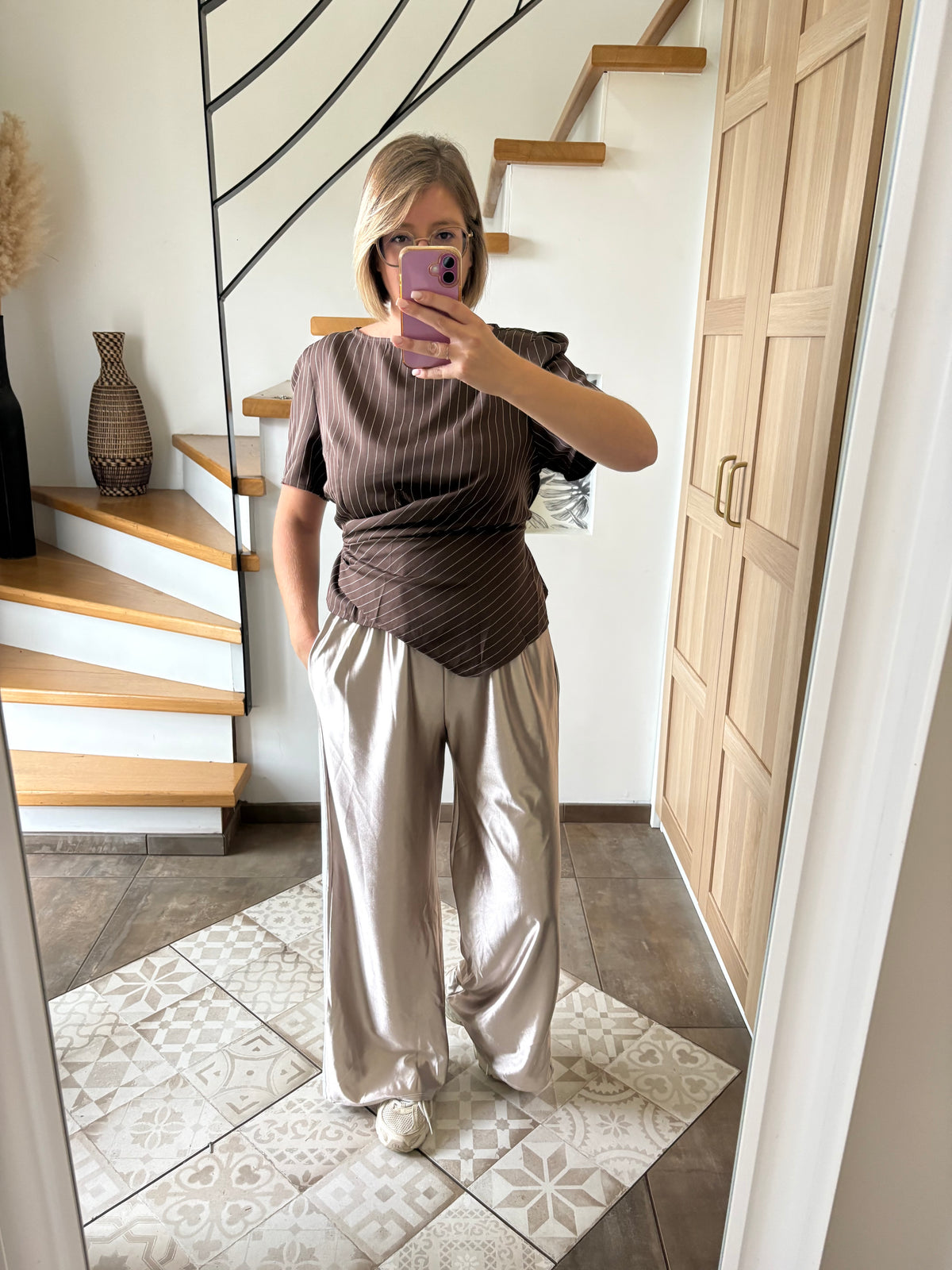 Pantalon Jeanne beige