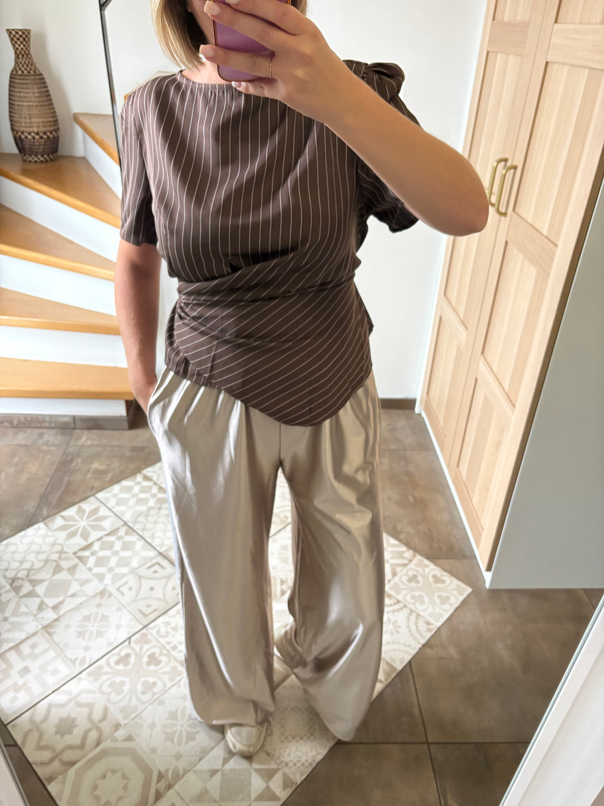 Pantalon Jeanne beige