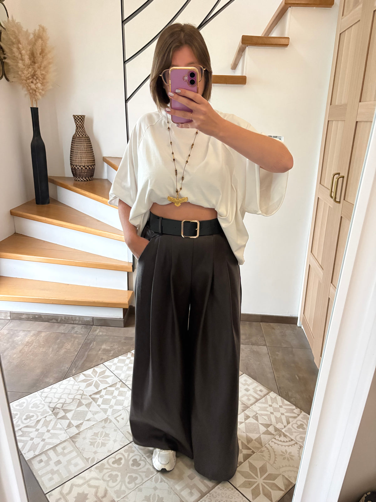 Pantalon Aaron marron