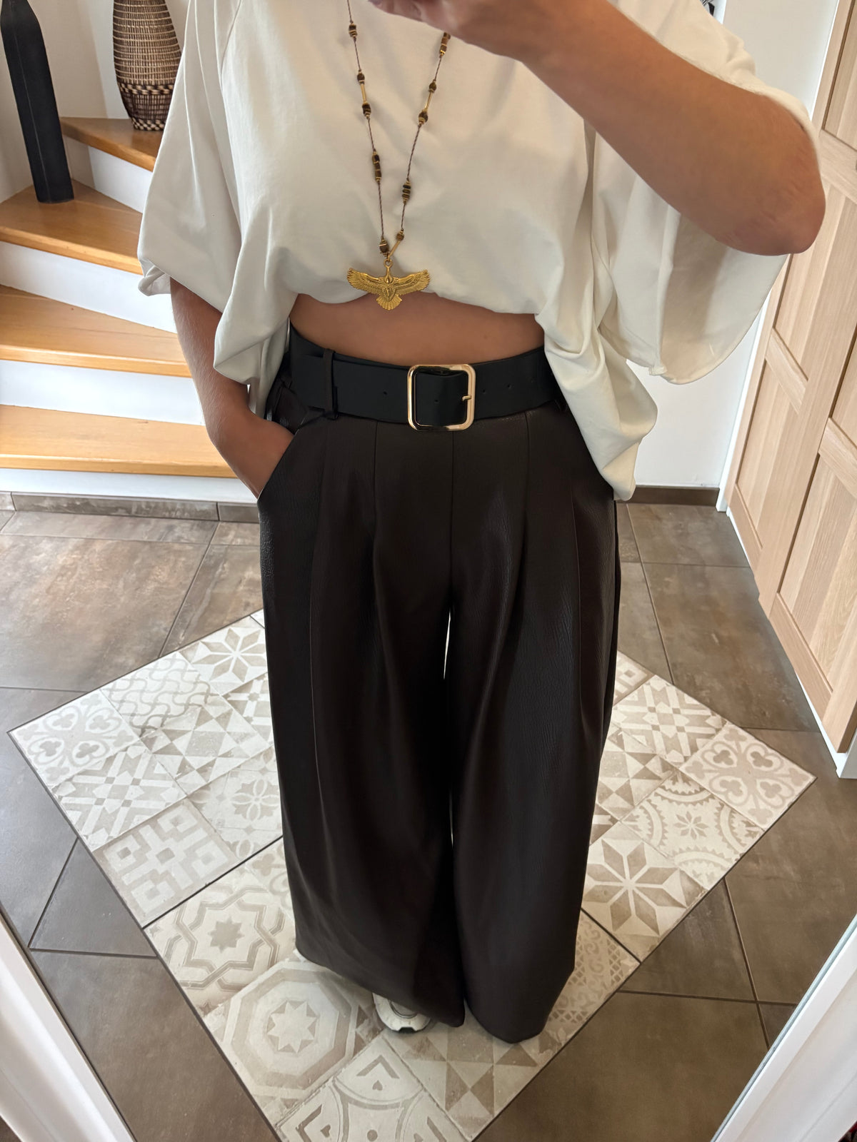 Pantalon Aaron marron