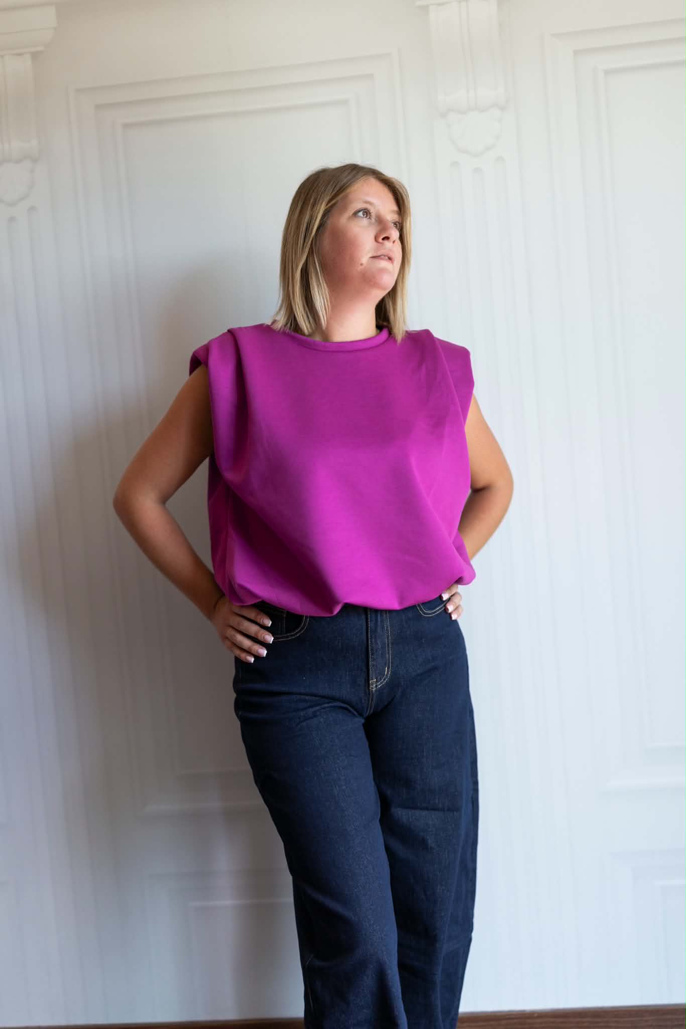 T-shirt Violette