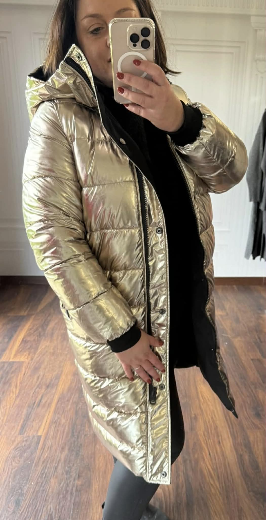 Manteau réversible Ava